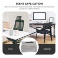 thumbnail image 3 of SEWCHICS Facial Paper Dispenser 1Pcs Grey Pu Rectangular Shape Minimalist Design For Home Decor, 3 of 6