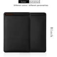 thumbnail image 6 of KOMI Sleeve Compatible with iPad Pro 10.5 Case, PU Leather Protective Cover Carrying Case Bag with Pencil Holder Compatible with iPad Pro 10.5, iPad Air 10.9, iPad 10.2 2019 (10.5, Black), 6 of 8