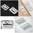 Gong 100Pcs Wall Panel Buckle Replacement Stainless Steel Furniture