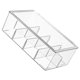 thumbnail image 5 of unbranded Caja Organizadora Transparente Para Té Con Divisiones Para Escritorio Y Almacenamiento De Café, 5 of 8