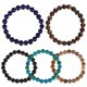 thumbnail image 2 of Men Stone Bracelets Widely Application Easy to Wear 5Pcs, 2 of 2