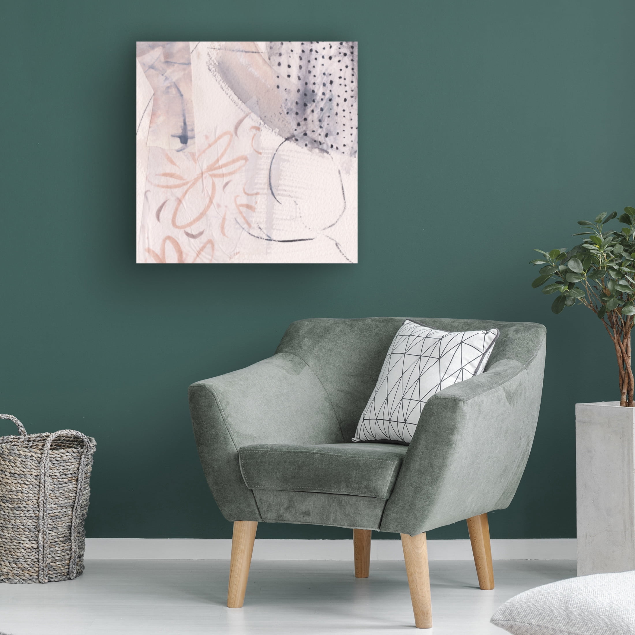 Trademark Fine Art Melissa Wang  Mirage de Fleur II Canvas Wall Art