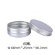 thumbnail image 5 of Caja de aluminio de 5 ml a 750 ml, caja de aluminio sellada con hilo para té, dulces, embalaje de cosméticos, cremas, subenvases, latas de aluminio pequeñas, 5 of 6