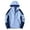 Blue Travel jackets, variant on jtjvou Color Block Rain Jacket for Women Zip up Hooded Hiking Jacket Waterproof Lightweight Windbreaker Jacket with Hood Ski Camping Soft Shell Jacket with Pockets Blue XXXXL