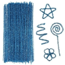 CIMAXIC Glitter Pipe Cleaners for Craft Christmas Stick 200Pcs