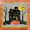 thumbnail image 2 of Nan 15x15 White Modern Wood Framed Museum Art Print Titled - Haunted House, 2 of 4