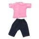 thumbnail image 2 of Ropa de muñeca, Camiseta de manga corta de muñeca, Pantalones de jeans de muñeca, Ropa de muñeca de 18 pulgadas, Accesorios de muñeca, 2 of 9