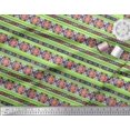 thumbnail image 3 of Soimoi Silk Fabric Ikat Southwestern Print Sewing Fabric Yard 42 Inch Wide, 3 of 3