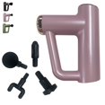 thumbnail image 1 of Massage Gun  Handheld Deep Tissue Percussion Muscle Massager   with 6 Adjustable Speed and 4 Heads for Athletes Pain Relief  Black, 1 of 8