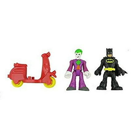 Replacement Figures for Fisher-Price Imaginext DC Super Friends BFT55 - Includes Batman, Joker and (Batman And Joker Best Friends)