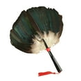 thumbnail image 5 of Abbraccia Ancient Chinese Zhuge Liang Feather Fan Feather Handheld Fan Decorative Portable Versatile Men Kongming Feather Fan for C, 5 of 10