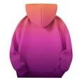 thumbnail image 5 of BFHHYA Tween Girls' Gradient Color Hoodie Kids Raglan Sleeve Casual Loose Sweatshirt Long Sleeve Pullover with Pockets (5-15 Years), 5 of 5