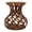 Dark Brown, variant on KGJQ 3D Printed Air Plant Holder, Hollow Mesh Vase, Artistic Display Stand, Modern Minimalist Tabletop Decor for Indoor Plants And Home Office