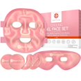 thumbnail image 1 of Mascarilla facial de hielo refrescante y mascarilla refrescante para ojos Medi Grade, rosa, 1 of 8