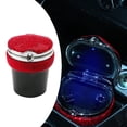 thumbnail image 1 of , , eléctrico, de múltiples aplicaciones, de imitación, decoración vehículo, la adaptaciónción para rojo Yotijar Cenicero de coche, 1 of 10