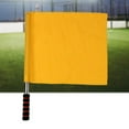 thumbnail image 5 of Referee Flag Portable Traffic Safety Flag for Campus Games Volleyball Soccer Yellow, 5 of 8