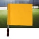 thumbnail image 5 of Bandera de árbitro Bandera de seguridad vial Asta de acero inoxidable Bandera de señales Bandera de mano Amarillo, 5 of 9