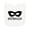 AA-White, variant on Inktastic Sidekick Kids Superhero Mask Newborn Bib