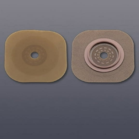 Ostomy Barrier FlexTend™ Extended Wear Without Tape - Item Number 15603 - 5 Each / Box - 2-1/4" Flange Red Code, Up To 3-1/4" Stoma