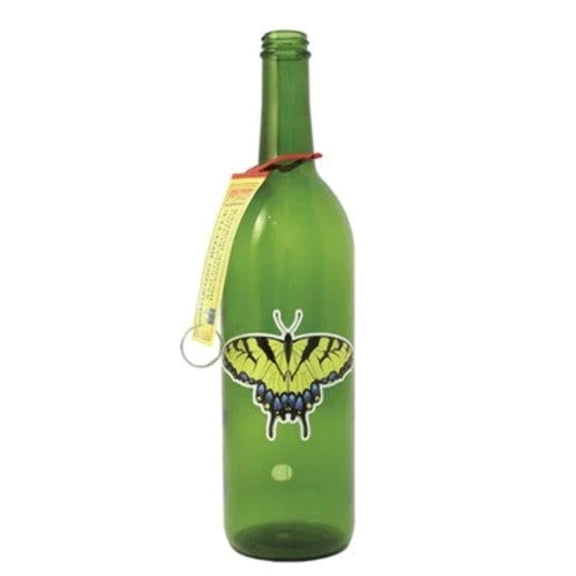 Smoking Bottle with Butterfly Incense Burner