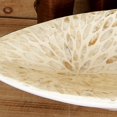 thumbnail image 5 of DecMode 22" x 10" White Mother of Pearl Shell Nautical Tray, 1-Piece, 5 of 10