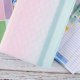 thumbnail image 5 of A6 Gradient Macaron Binder Hand Ledger Notebook PU Libro de Hojas Sueltas Libro de Presupuesto en Efectivo con Bolsa con Cremallera, Verde Rosa, 5 of 5