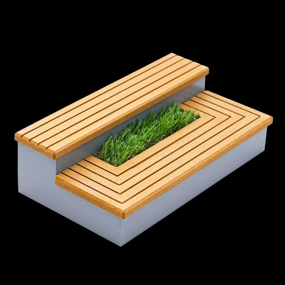 Ollie Ramps Ollie Fingerboard Ramp - 2-Step Planter