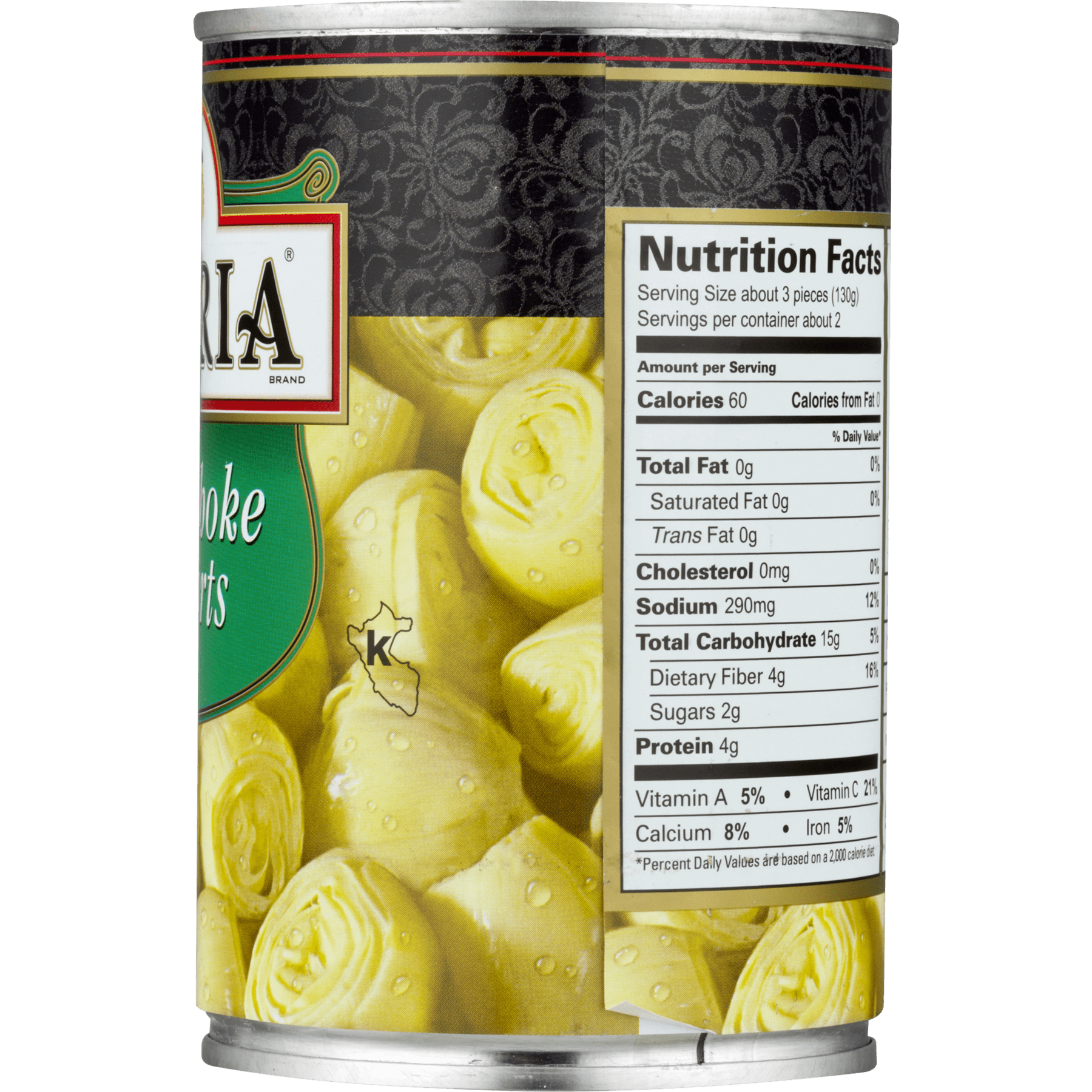 (4 pack) Maria Artichoke Hearts, 13.75 oz, Can