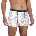 thumbnail image 4 of Salouo Cute Poodle Dog Print Men's Boxer Briefs,Breathable Underwear Elastic Waistband Briefs for Men -Large, 4 of 8
