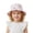 Pink, variant on Baby Bucket Hat Adjustable Lightweight Casual Wide Brim Hats Regular Fit Soft Cap for Boys & Girls Summer Headwear Purple One Size