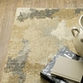 thumbnail image 6 of Oriental Weavers Astor Area Rug - 2268Z - 7'10" x 10'10" - in Beige/ Gold - Modern Style, Stain Resistant, Family and Pet Friendly , Dining, Living Room Rug, 6 of 8