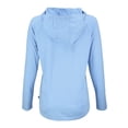 thumbnail image 3 of Women's Cutter & Buck  Powder Blue Las Vegas Raiders Coastline Epic Comfort Eco Recycled Long Sleeve Hoodie T-Shirt, 3 of 3