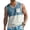 #30Sky Blue, variant on Men's Two-Tone V-Neck Sleeveless Pocket Tank Top, Casual Gym & Daily Wear Sleeveless Shirt Dark Purple XL