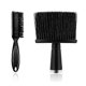 thumbnail image 3 of Juego de cepillos de barbero negro y dorado con cepillos para limpiar la máquina de cortar pelo y el cuello, para barbería y hogar., 3 of 3