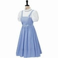 thumbnail image 3 of Dorothy Style Blue Plaid Dress Suit Fairytale Outfit for Adult Women, 3 of 7