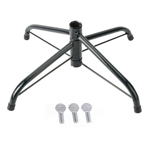 Peggybuy Christmas Tree Base Stand Iron Foldable Xmas Trees Bottom