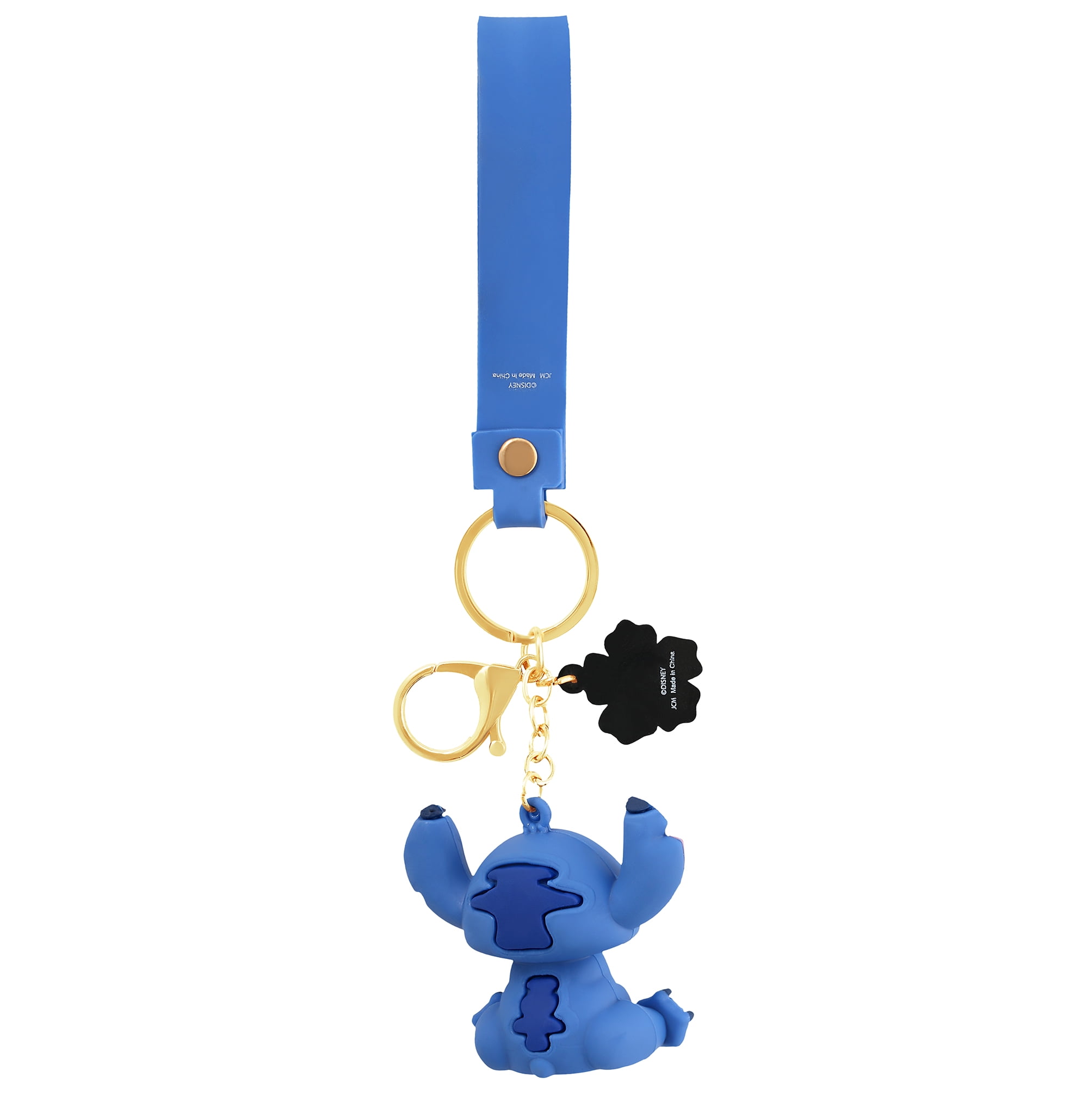 Disney Lilo and Stitch Pendant Keychain Charm Holder Wristlet 3D 9"