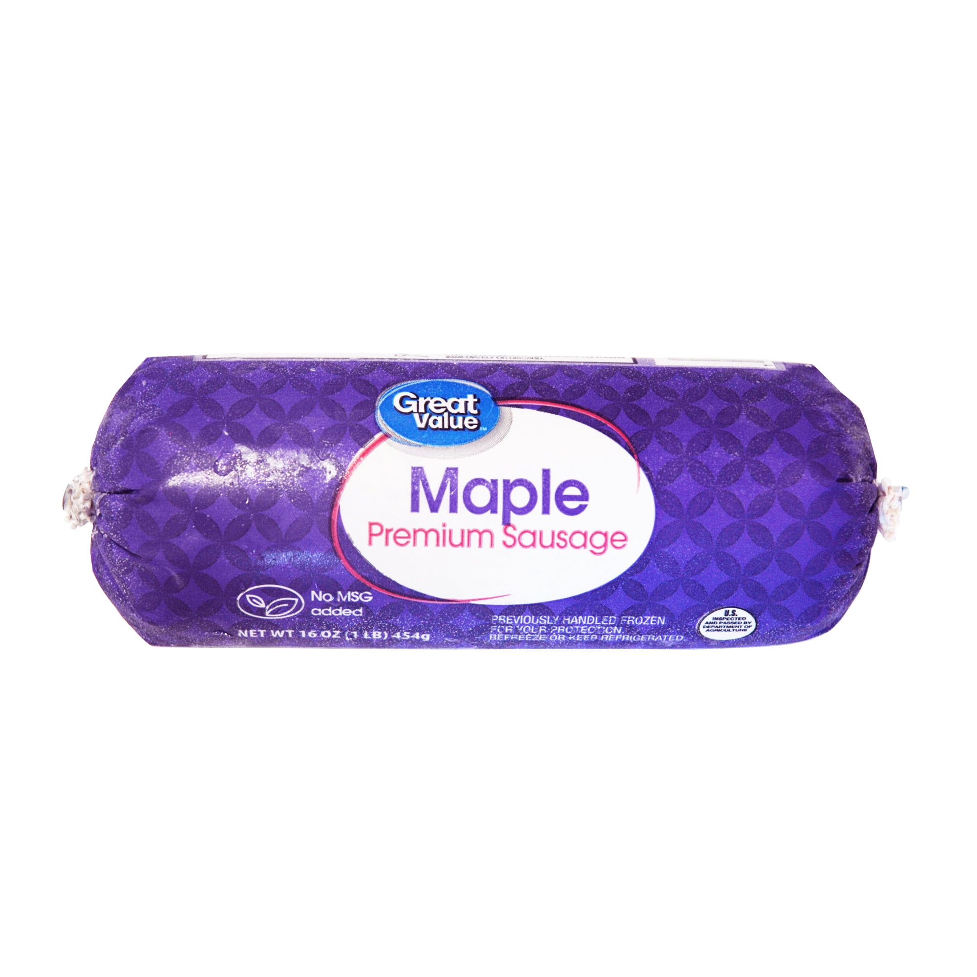 Great Value Maple Premium Sausage Roll, 16 oz