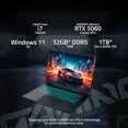 thumbnail image 2 of Laptop GIGABYTE Gaming A16 16" i7 RTX5060 32GB RAM 1TB SSD, 2 of 3