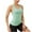 Mint Green, variant on lmcalzta Racerback Tank Tops for Women Gym Workout Active Yoga Cami Tank Summer Athletic Camisole Tshirts