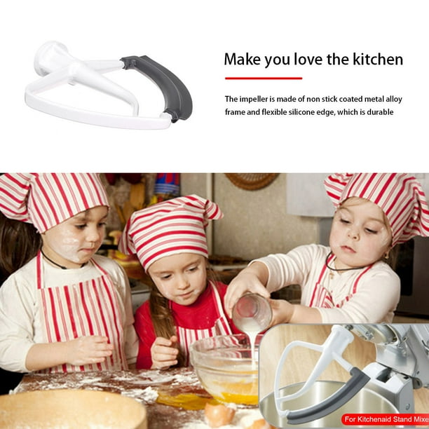babydream1 Beater Flex Edge Attachment Stand Mixer Accessory Kitchen Replacement for KitchenAid 4.5-5qt