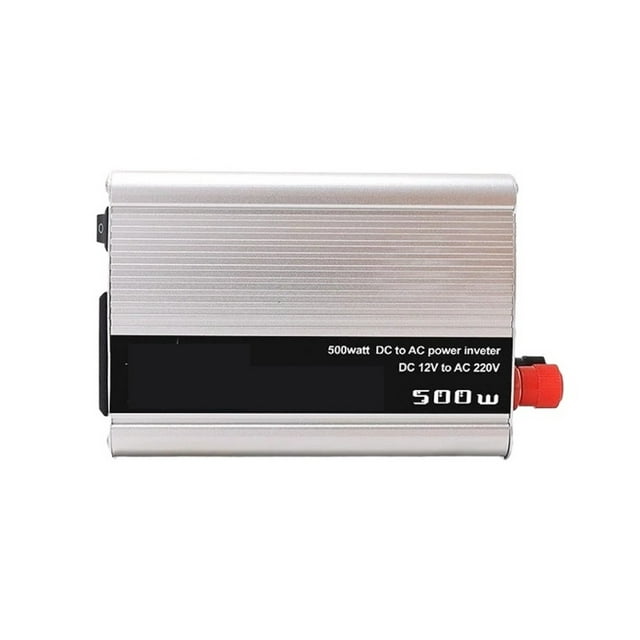 Adaptateur d'Onduleur de Voiture 1000W 500W 12V vers AC 220, Conception de Protection de Charge Avancée