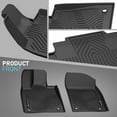 thumbnail image 4 of TPE Floor Mats+Cargo Liner All Weather Black Fit For 2023-2025 Lexus RX350/RX350h/RX500h, 4 of 10