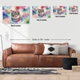 thumbnail image 5 of Hippie Ragdoll Portrait Watercolor Tie-Dye Vintage Styles Horizontal Matte Canvas Poster Cat Lover Kitten Owner Gifts Idea Wall Art Home Decor - 00014, 5 of 5