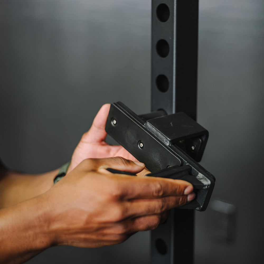 Titan Fitness T-2 Series Tall 83" Black Power Rack, 850 LB Rackable Capacity