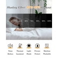 thumbnail image 4 of Green Spring Botanical Blackout Curtains for Bedroom - 84 Inch Long Light Blocking 2 Panels Set, Weeping Eucalyptus Butterfly Thermal Insulated Living Room Drapes Grommet Window Curtains 52"x84", 4 of 8