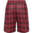 thumbnail image 3 of GZHJMY Buffalo Plaid Pajama Pants Short for Men, Lounge Pants Lightweight Men Pajama Bottoms with Drawstring Pockets, Christmas New Year Birthday Gifts, Medium, 3 of 7