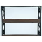 Demi Bonn 67" Book Shelf, 5-Tier Bookcase Storage Organizer with Open Shelves for Home Living Room, Office, Brown