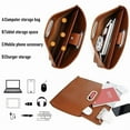 thumbnail image 3 of HOARBOEG Women's Laptop Tote Bag Set Large Capacity Leather Wear-scratch Proof Waterproof Work Bag for Women Portable Commuting Computer Bag with Detachable Shoulder Strap for 14 15 16 Inch, 3 of 6