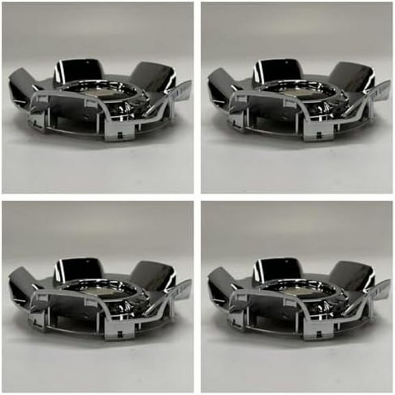 Piatek 4 Pcs Chrome Wheel Center Cap Hubcap 5417#9597345 for Chevy Silverado Tahoe Suburban Avalanche 2007-2014, 9597347
